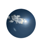 空と雲と天気の綺麗なスタンプ8 文字無し（個別スタンプ：31）