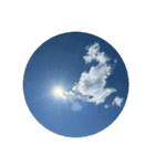 空と雲と天気の綺麗なスタンプ8 文字無し（個別スタンプ：32）
