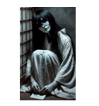 恐怖女鬼の借金（個別スタンプ：25）