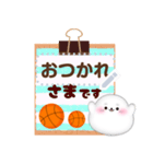(バスケ)アザラシです♡好きな文字を入力（個別スタンプ：6）