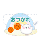 (バスケ)アザラシです♡好きな文字を入力（個別スタンプ：7）