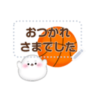 (バスケ)アザラシです♡好きな文字を入力（個別スタンプ：8）