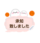 (バスケ)アザラシです♡好きな文字を入力（個別スタンプ：20）
