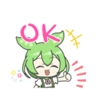 ずんだもんLINEスタンプ 英語バージョン（個別スタンプ：6）