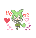 ずんだもんLINEスタンプ 英語バージョン（個別スタンプ：7）