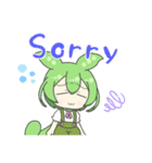 ずんだもんLINEスタンプ 英語バージョン（個別スタンプ：8）
