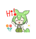 ずんだもんLINEスタンプ 英語バージョン（個別スタンプ：9）