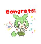 ずんだもんLINEスタンプ 英語バージョン（個別スタンプ：16）