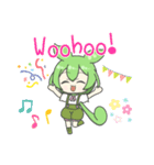 ずんだもんLINEスタンプ 英語バージョン（個別スタンプ：21）