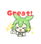 ずんだもんLINEスタンプ 英語バージョン（個別スタンプ：23）