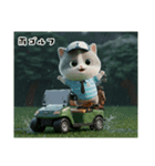 ゴルフだいすき猫（個別スタンプ：3）
