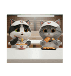 ゴルフだいすき猫（個別スタンプ：7）