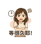 ツンデレ女神スタンプ〜第2弾〜（個別スタンプ：5）