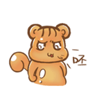 元気いっぱいの水滴ネズミ（個別スタンプ：3）