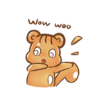 元気いっぱいの水滴ネズミ（個別スタンプ：7）