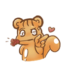 元気いっぱいの水滴ネズミ（個別スタンプ：15）