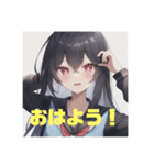 可愛いJKスタンプ②（個別スタンプ：6）