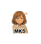 平成ギャルがログインしました（個別スタンプ：3）