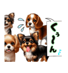 ❤️子犬たちからの飛び出すメッセージ❤️（個別スタンプ：23）