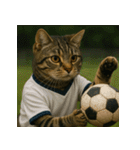 猫たちがスポーツに挑戦（個別スタンプ：2）