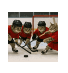 猫たちがスポーツに挑戦（個別スタンプ：33）