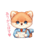 ぽすたろのふわふわな日々（個別スタンプ：3）