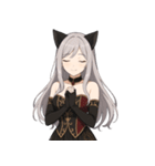 猫耳ルナの可愛い毎日スタンプ（個別スタンプ：19）
