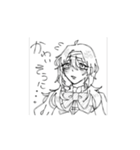 ぴかぴか⟡·*しのちゃんとゆうがさん（個別スタンプ：1）