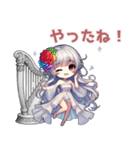レムリアの王妃みーちゃんスタンプ（個別スタンプ：8）