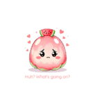 ゼリーガールスタンプ | 水彩かわいい24種（個別スタンプ：7）