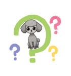 『トイプードル』のスタンプ（個別スタンプ：37）