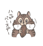 動物たちのおめでとうスタンプ（個別スタンプ：16）