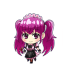 ツインテールメイドネキ（個別スタンプ：2）