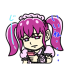 ツインテールメイドネキ（個別スタンプ：34）