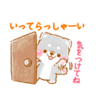家族で使う❤️いやしばいぬ黒柴❤️父母の日（個別スタンプ：6）