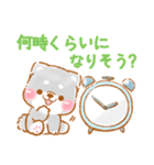 家族で使う❤️いやしばいぬ黒柴❤️父母の日（個別スタンプ：15）