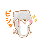 家族で使う❤️いやしばいぬ黒柴❤️父母の日（個別スタンプ：27）