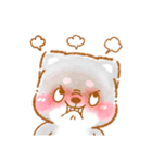 家族で使う❤️いやしばいぬ黒柴❤️父母の日（個別スタンプ：36）