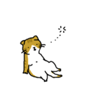カラフルふにゃネコ（個別スタンプ：3）
