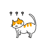 カラフルふにゃネコ（個別スタンプ：10）
