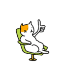 カラフルふにゃネコ（個別スタンプ：12）