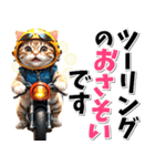 ツーリング♡バイク好き (春夏)（個別スタンプ：3）