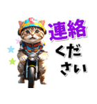 ツーリング♡バイク好き (春夏)（個別スタンプ：4）