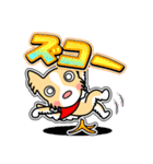 ラブリー まる 14[日常グラデ文字4]（個別スタンプ：10）
