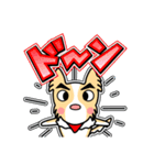 ラブリー まる 14[日常グラデ文字4]（個別スタンプ：25）