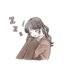ふんわり❤️淡色女子2（個別スタンプ：4）