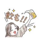 ふんわり❤️淡色女子2（個別スタンプ：7）
