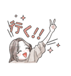 ふんわり❤️淡色女子2（個別スタンプ：8）