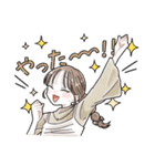 ふんわり❤️淡色女子2（個別スタンプ：9）