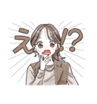 ふんわり❤️淡色女子2（個別スタンプ：15）
